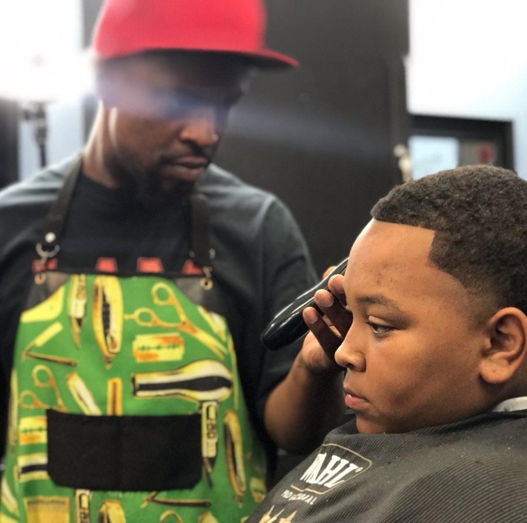 indianapolis barber stephen pipkin onlyfades